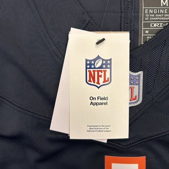 Nike Chicago Bears Football Jersey NFL Fields #1 Mens Size M - Medium - NWT $175 - Picture 10 of 16